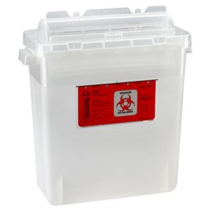 Bemis™ Sentinel Multi-purpose Sharps Container, 3 Gallon, 15 x 13-7/8 x 6-7/8 Inch