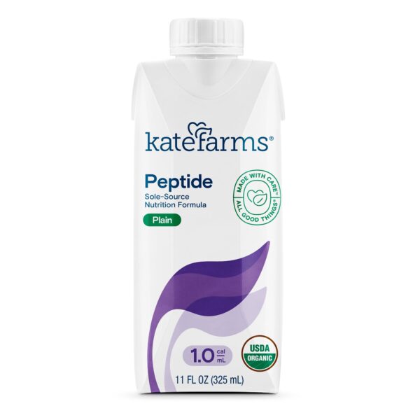 Kate Farms® Peptide 1.0 Sole-Source Nutrition Formula, 11-ounce carton