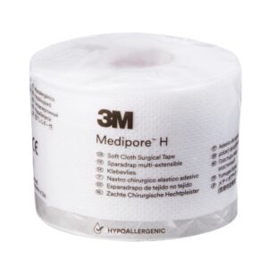 3M™ Medipore™ H Cloth Medical Tape, 2 Inch x 10 Yard, White