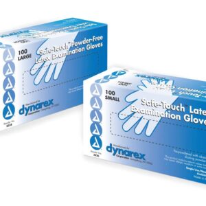 Safe-Touch™ Latex Exam Glove, Small, Ivory