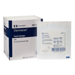 Dermacea™ Sterile Gauze Sponge, 2 x 2 Inch, 8-Ply