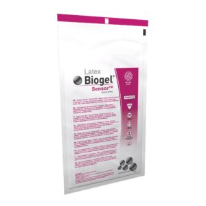 Biogel® Sensor™ Latex Surgical Glove, Size 8, Straw Color