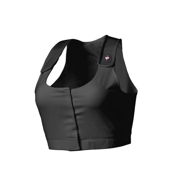 Serena Post Surgical Bra, Black, X-Large