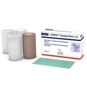 4 Layer Compression Bandage System JOBST? Comprifore? LF 7 to 10 Inch No Closure Tan / White NonSterile 40 mmHg