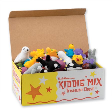 SmileMakers® 60 per Unit Kiddie Mix Toy Chest Various Toy Sizes