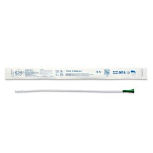 Urethral Catheter Cure Ultra? Straight Tip Lubricated PVC 14 Fr. 16 Inch