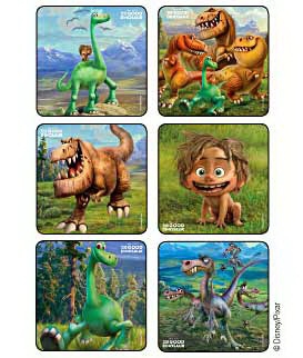 Disney® 75 per Pack The Good Dinosaur Sticker 2-1/2 Inch