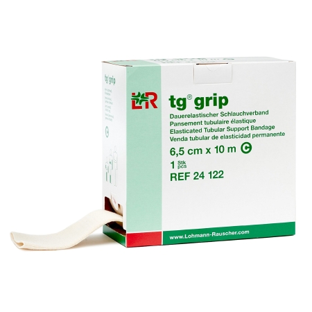 Elastic Tubular Support Bandage tg? grip 2-3/4 Inch X 11 Yard Medium Hand / Wrist / Small Elbow / Ankle Pull On White NonSterile Size C Standard Compression