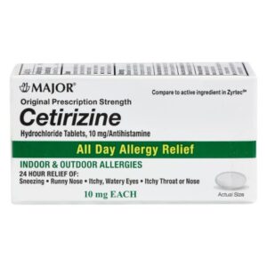 Allergy Relief 10 mg Strength Unit Dose Tablet 14 per Box