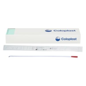 Urethral Catheter Self-Cath? Coude Olive Tip Uncoated PVC 18 Fr. 16 Inch