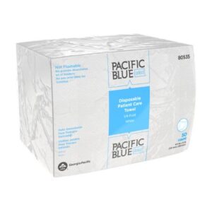 Washcloth Pacific Blue Select? 9-1/2 X 13 Inch White Disposable