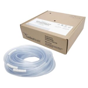 Bulk Suction Tubing Medi-Vac? Clear 1/4 Inch I.D. 100 Foot Length Non-Conductive Plastic NonSterile
