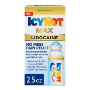Topical Pain Relief Icy Hot? Lidocaine 2.5 oz.