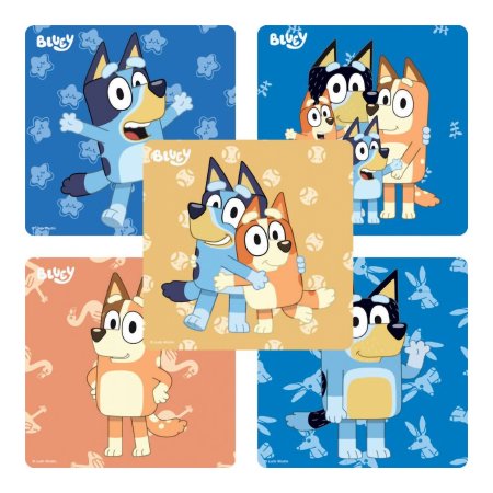 SmileMakers® 100 per Box Bluey Sticker 2-1/2 Inch