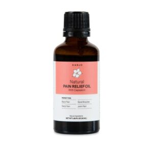 Topical Pain Relief Kanjo 0.15% Strength Capsaicin Topical Oil 1.65 oz.