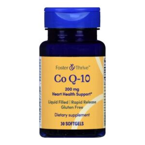 Vitamin Supplement Foster & Thrive? Coenzyme Q-10 200 mg Strength Softgel 30 per Bottle