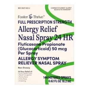 Allergy Relief Foster & Thrive? 50 mcg Strength Nasal Spray 144 Metered Sprays