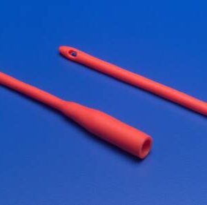 Urethral Catheter Dover? Robinson Tip Red Rubber 8 Fr. 12 Inch