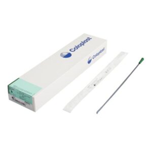 Urethral Catheter Self-Cath? Coude Olive Tip Uncoated PVC 14 Fr. 16 Inch