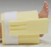 Foot / Heel Elevator Foam Hook and Loop Strap Fastening