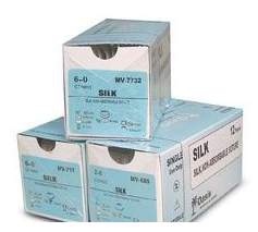 Nonabsorbable Suture without Needle Sofsilk™ Silk Braided Size 0