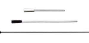Urethral Catheter Medline? Smooth Tip / Funnel End Uncoated PVC 14 Fr. 16 Inch