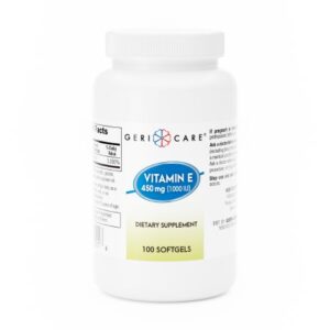Vitamin Supplement McKesson Brand Vitamin E 1,000 IU Strength Softgel 100 per Bottle