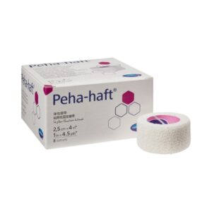 Absorbent Cohesive Bandage Peha-haft? 1 Inch X 4-1/2 Yard Self-Adherent Closure White NonSterile Standard Compression