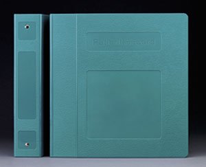 Binder Titan 3 Ring Navy Blue 300 Sheets Side Opening