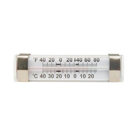 Refrigerator / Freezer Thermometer Fisherbrand? Durac? Fahrenheit / Celsius -40? to +80?F (-40? to +25?C) Without External Probe Wall Mount Does Not Require Power