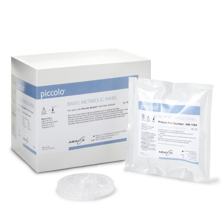 General Chemistry Reagent Piccolo? BUN, Ca, Cl-, CRE, Glu, K+, Na+, tCO2 CLIA Waived Sample Dependent For Piccolo Blood Chemistry Analyzer / Piccolo Xpress Chemistry Analyzer