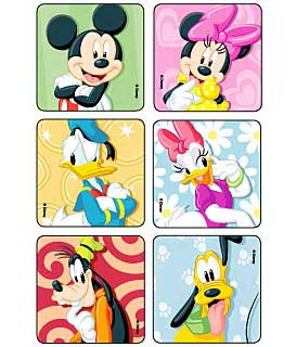 Disney® 75 per Pack Mickey and Friends Sticker 2-1/2 Inch