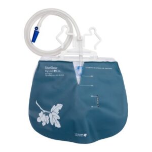 Urinary Drain Bag Fig Leaf? Lite Anti-Reflux Valve Sterile 2000 mL Vinyl