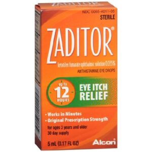Allergy Eye Relief Zaditor? 0.17 oz. Eye Drops
