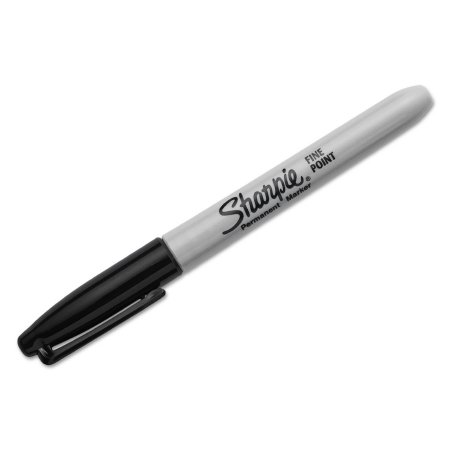 Permanent Marker Staples Advantage Sharpie® Black Ink Cap