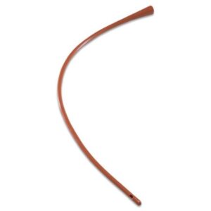 Urethral Catheter Dover? Robinson Tip Red Rubber 22 Fr. 16 Inch
