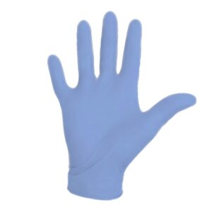 Exam Glove Aquasoft? Small NonSterile Nitrile Standard Cuff Length Textured Fingertips Blue Chemo Tested